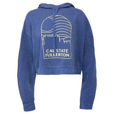 Uscape Skyline Cropped Hoodie